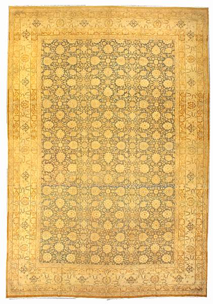 Appraisal: A Tabriz carpet Northwest Persia early th century size approximately