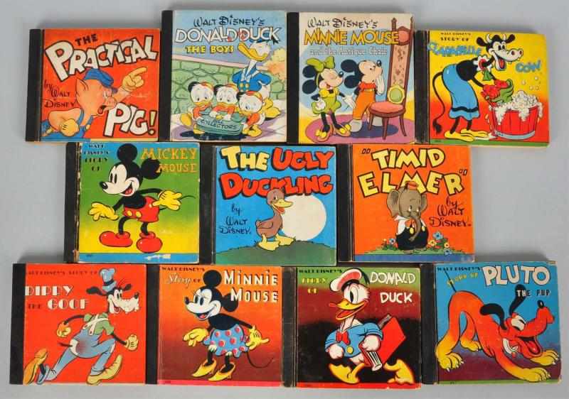 Appraisal: Lot of Walt Disney Story Of Character Books Description Circa