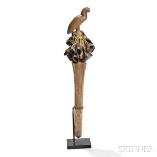 Appraisal: Great Lakes Bird Effigy Rattle c last quarter th century