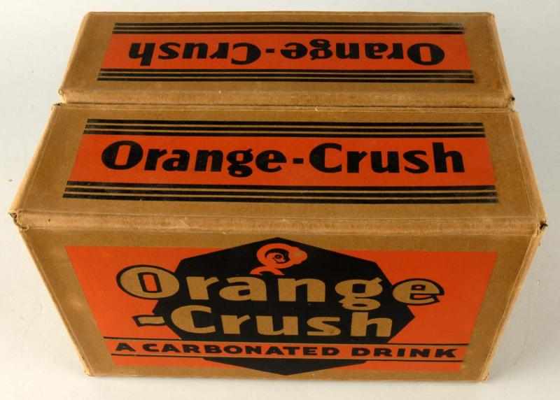 Appraisal: Orange Crush Wax Box -Pack Carrier Description Very scarce item