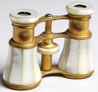 Appraisal: French Lemaire Mother The eyepieces marked Lemaire Fabt Paris the