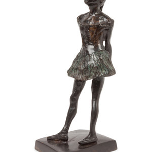 Appraisal: A Pair of Bronze Figures One After Edgar Degas th