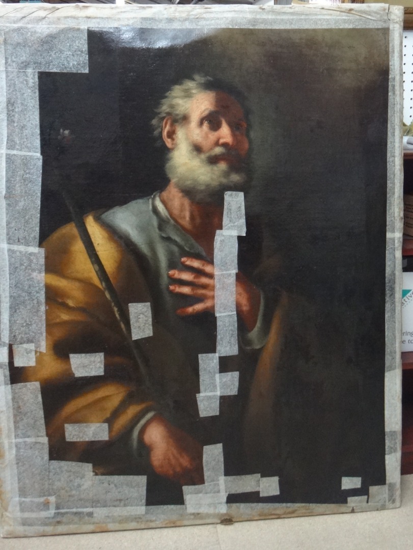 Appraisal: Italian School late th century St Jerome oil on canvas