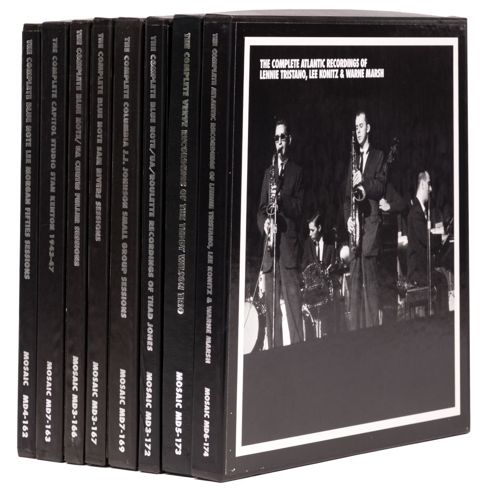 Appraisal: MOSAIC RECORDS JAZZ CD COLLECTION boxed sets including The Complete