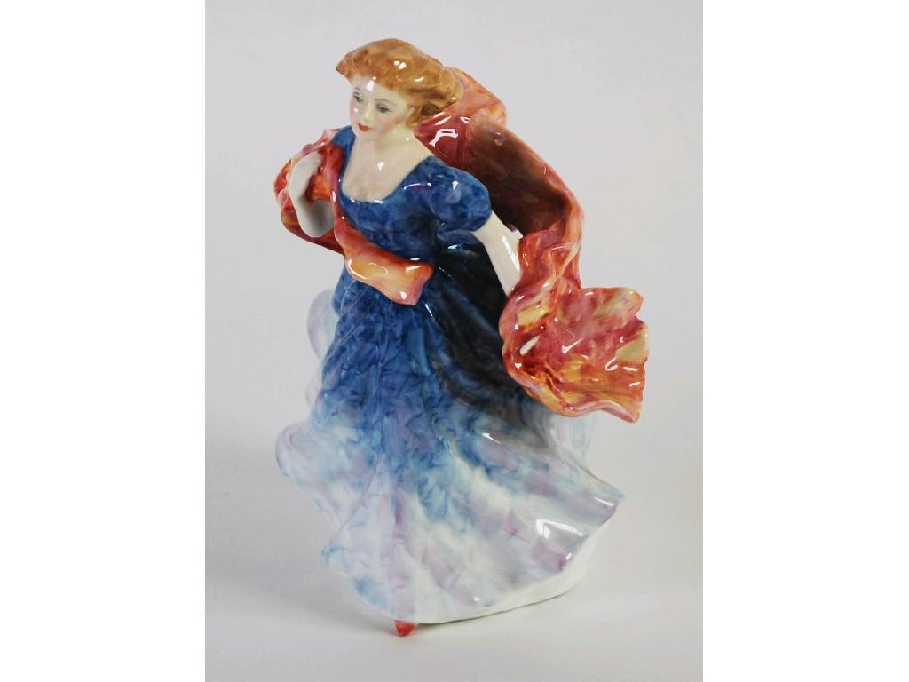 Appraisal: ROYAL DOULTON CHINA FIGURE 'Morning Breeze' HN cm high second