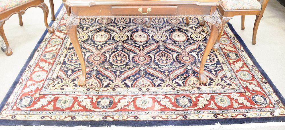 Appraisal: Oriental room size rug ' x ' Oriental room size