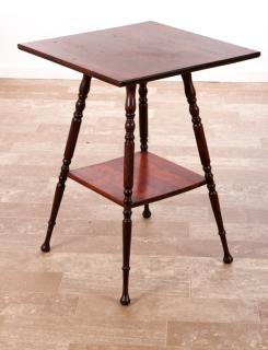 Appraisal: Victorian Style Occasional Table Cherry finish Victorian style occasional table