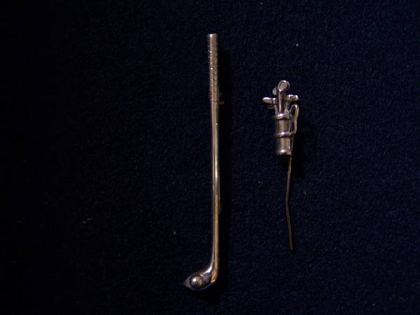 Appraisal: A collection of sterling silver pins mainly in the shape