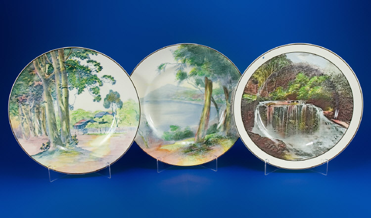 Appraisal: Three Royal Doulton Plates