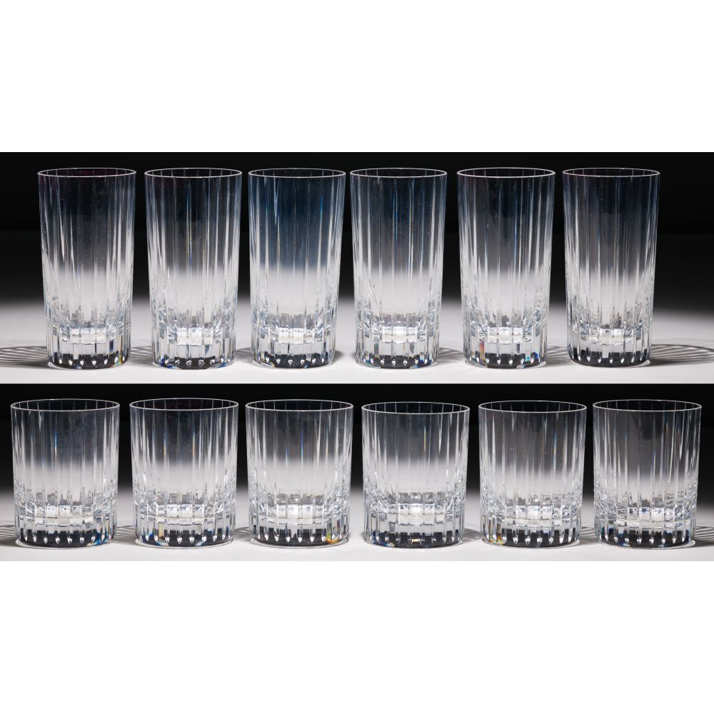 Appraisal: BACCARAT HARMONIE GLASSWARE ASSORTMENT items including highball and old fashioned