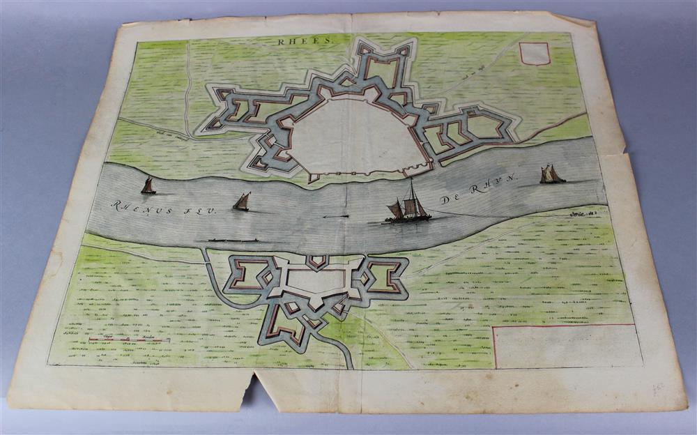 Appraisal: GROUP OF FIFTEEN CITY AND BATTLE PLANS including engraved uncolored