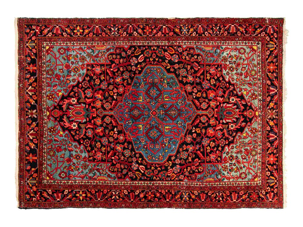 Appraisal: A Feraghan Sarouk Wool Rug A Feraghan Sarouk Wool Rug