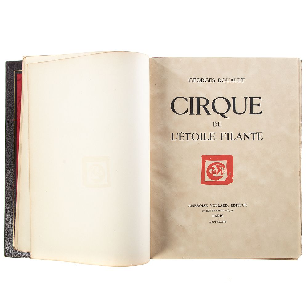 Appraisal: Georges Rouault Cirque de L'Etoile Filante book Publication date Ambroise