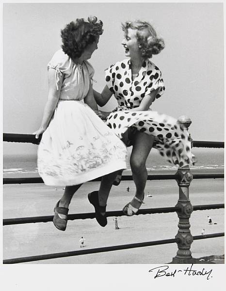 Appraisal: Bert Hardy British - Maids in Waiting Gelatin silver print