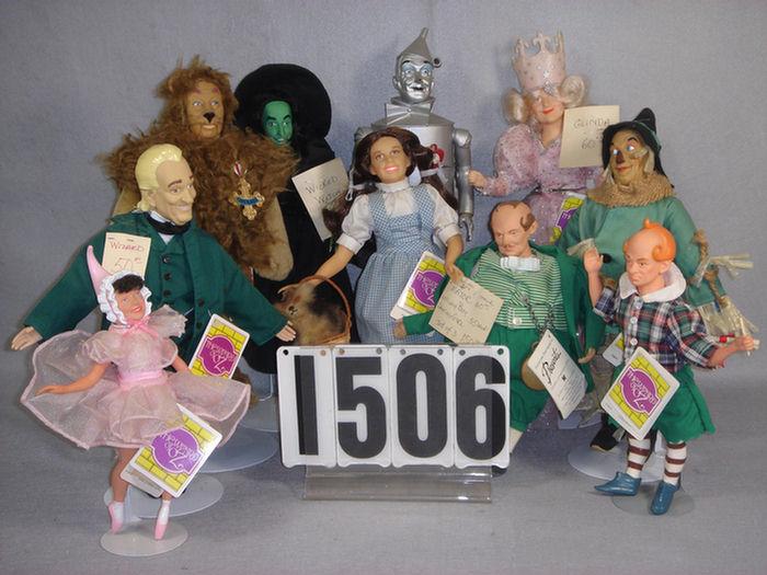 Appraisal: Lot of Wizard of Oz dolls exclusive by Hamilton Gifts