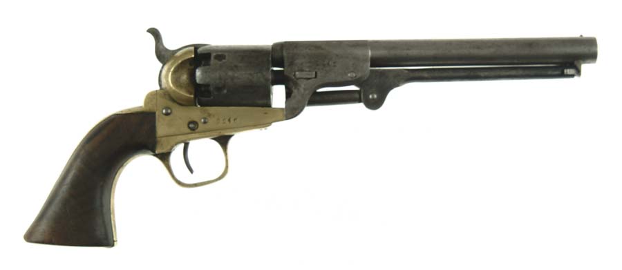 Appraisal: CONFEDERATE GRISWOLD REVOLVER Interesting nd Model Griswold revolver with SN