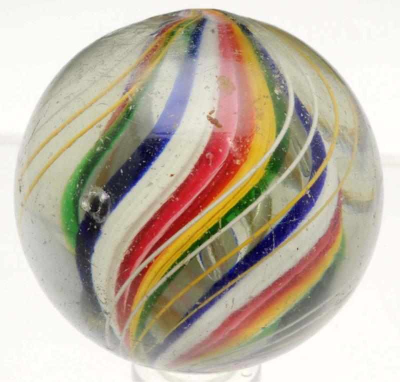 Appraisal: Large Divided Core Swirl Marble Ribbons are all the same