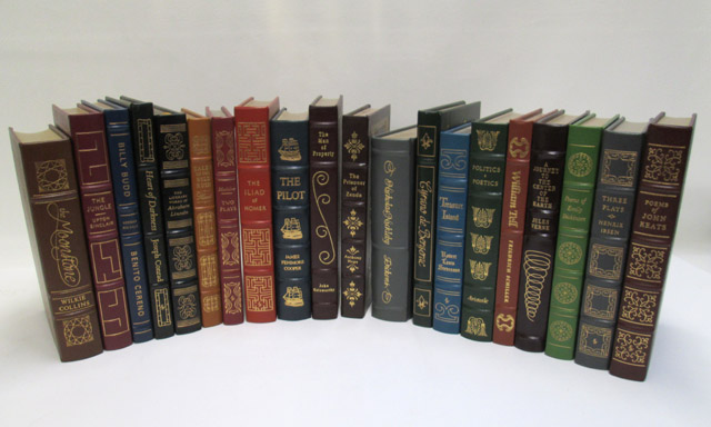 Appraisal: TWENTY EASTON PRESS LEATHER BOUND BOOKS Including The Moonstone by