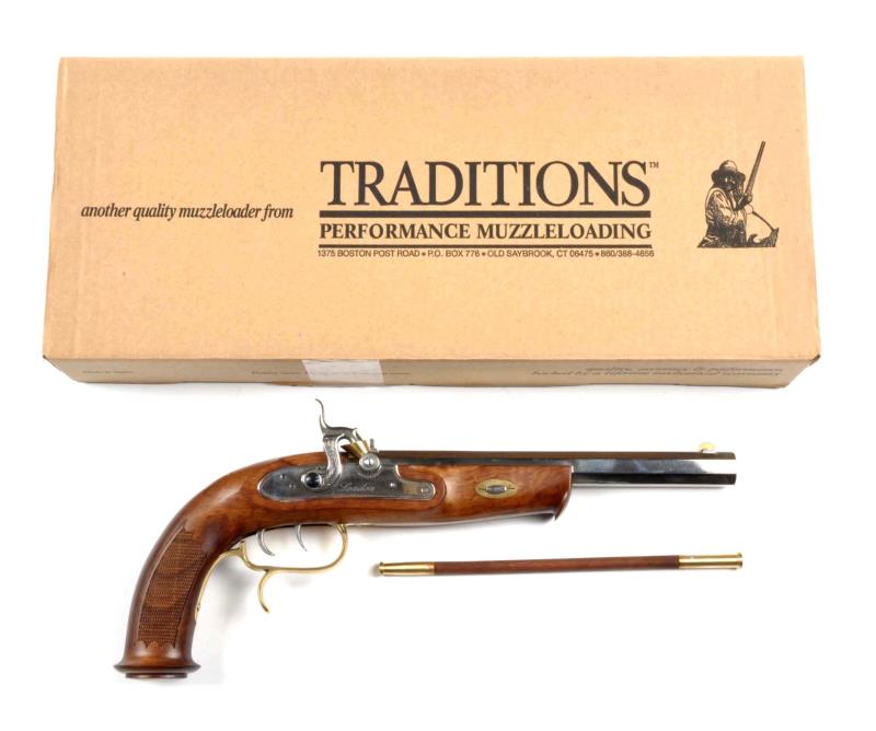 Appraisal: Traditions Single Shot Percussion Pistol Serial - - - This