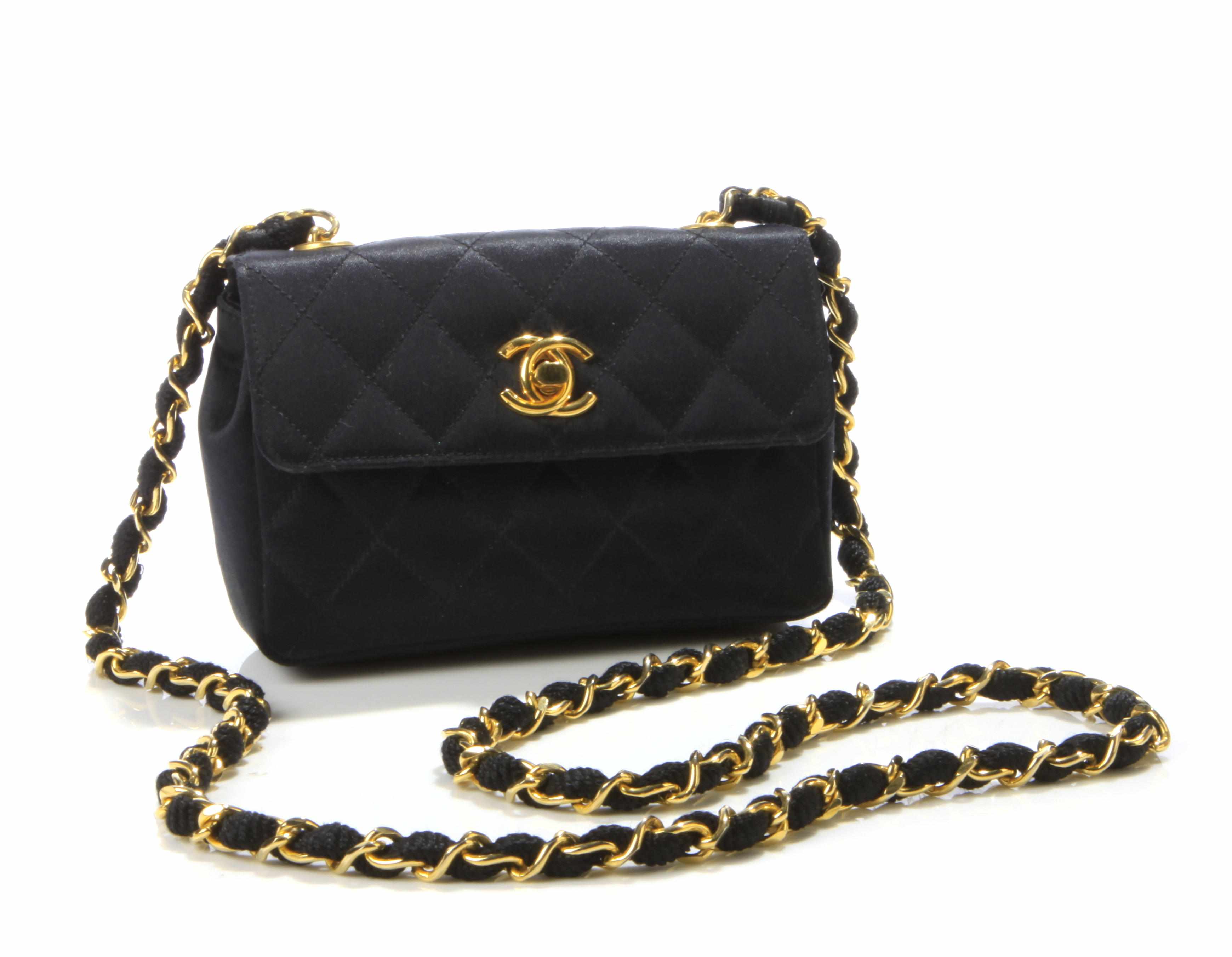 Appraisal: Designer Fashions and AccessoriesProperty of Various Owners A Chanel black