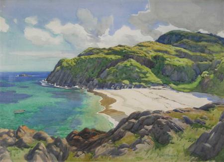 Appraisal: ROBERT HOUSTON R S W SCOTTISH - A SANDY BAY