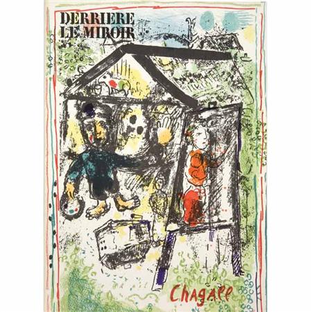 Appraisal: CHAGALL MARC Group of forty copies of Derriere le miroir