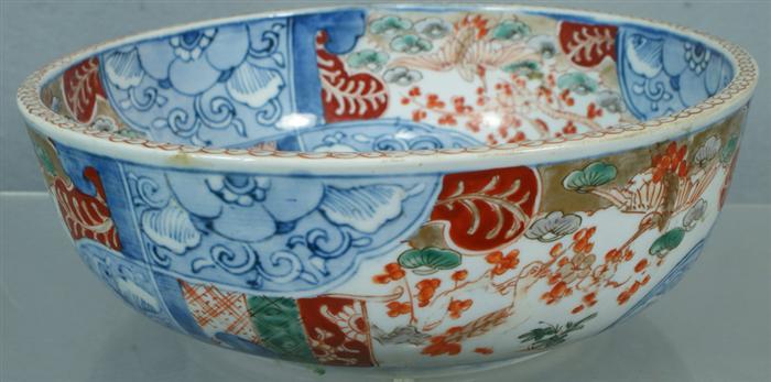 Appraisal: Japanese Imari bowl d h no problems c Estimate -