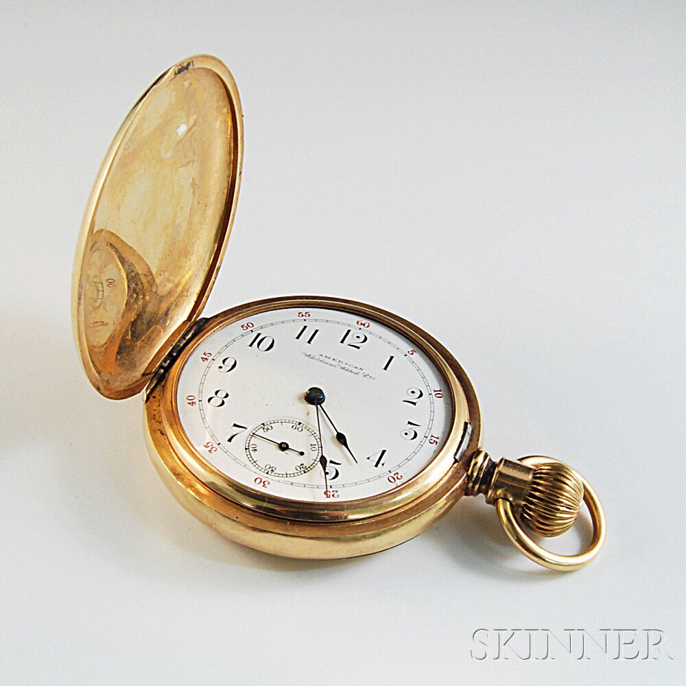 Appraisal: kt Gold American Waltham Watch Co Hunting Case Pocket Watch