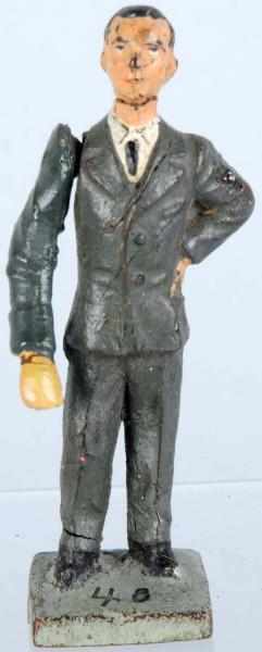 Appraisal: Lineol Dr Goebbels in Civilian Clothes cm figure with movable