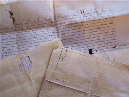 Appraisal: Vatican Small collection of papal documents from the Vatican c