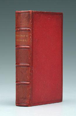 Appraisal: Fore edge painted book James Thomson Thomson's Seasons London red