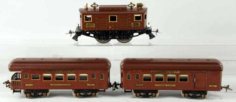 Appraisal: Ives Standard Gauge No Passenger Train Set American Pre-war Includes