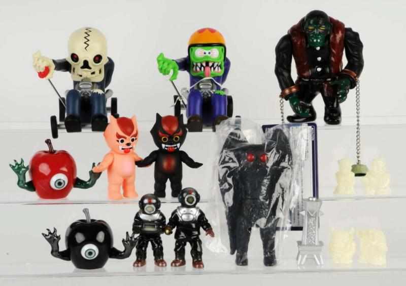 Appraisal: Lot of Assorted Soft Vinyl Figures Description Various soft vinyl