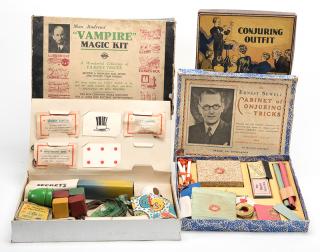 Appraisal: Magic Sets Three Vintage British Magic Sets Including one BGL