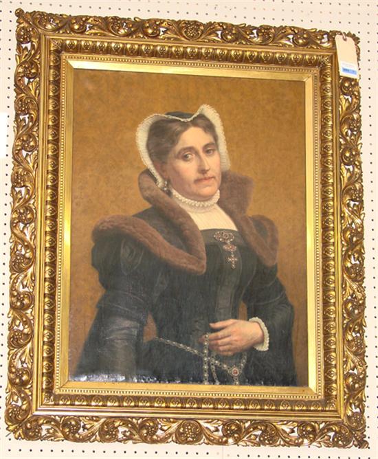 Appraisal: English school th century PORTRAIT OF QUEEN MARY Older sister