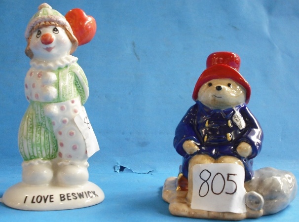 Appraisal: Beswick figures Paddington at the station limited edition boxed and