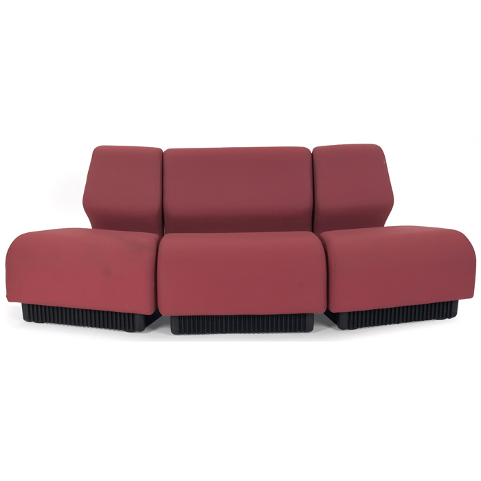 Appraisal: Don Chadwick Modular Seating by Herman Miller three pieces two