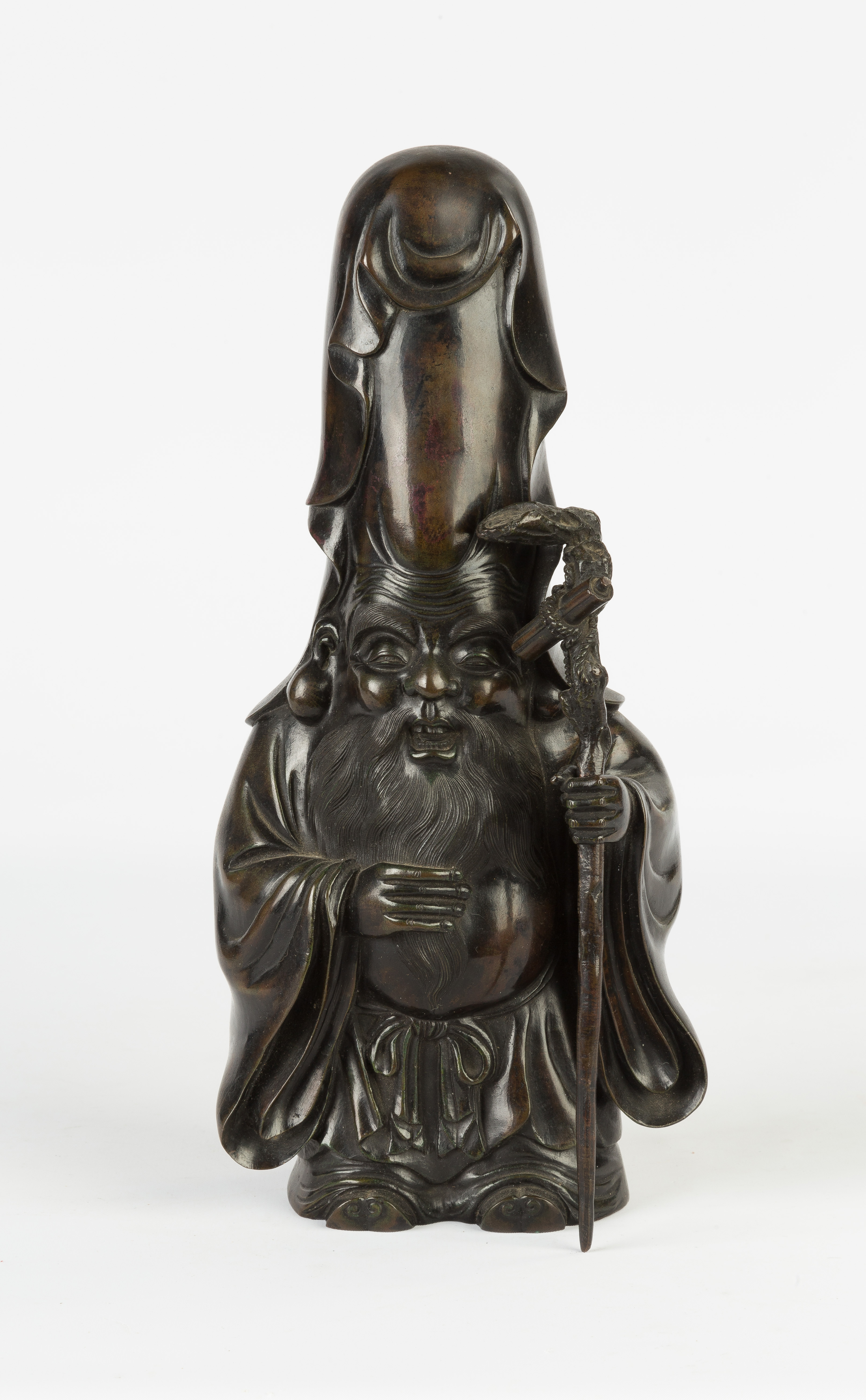 Appraisal: Asian Bronze Immortal Figure