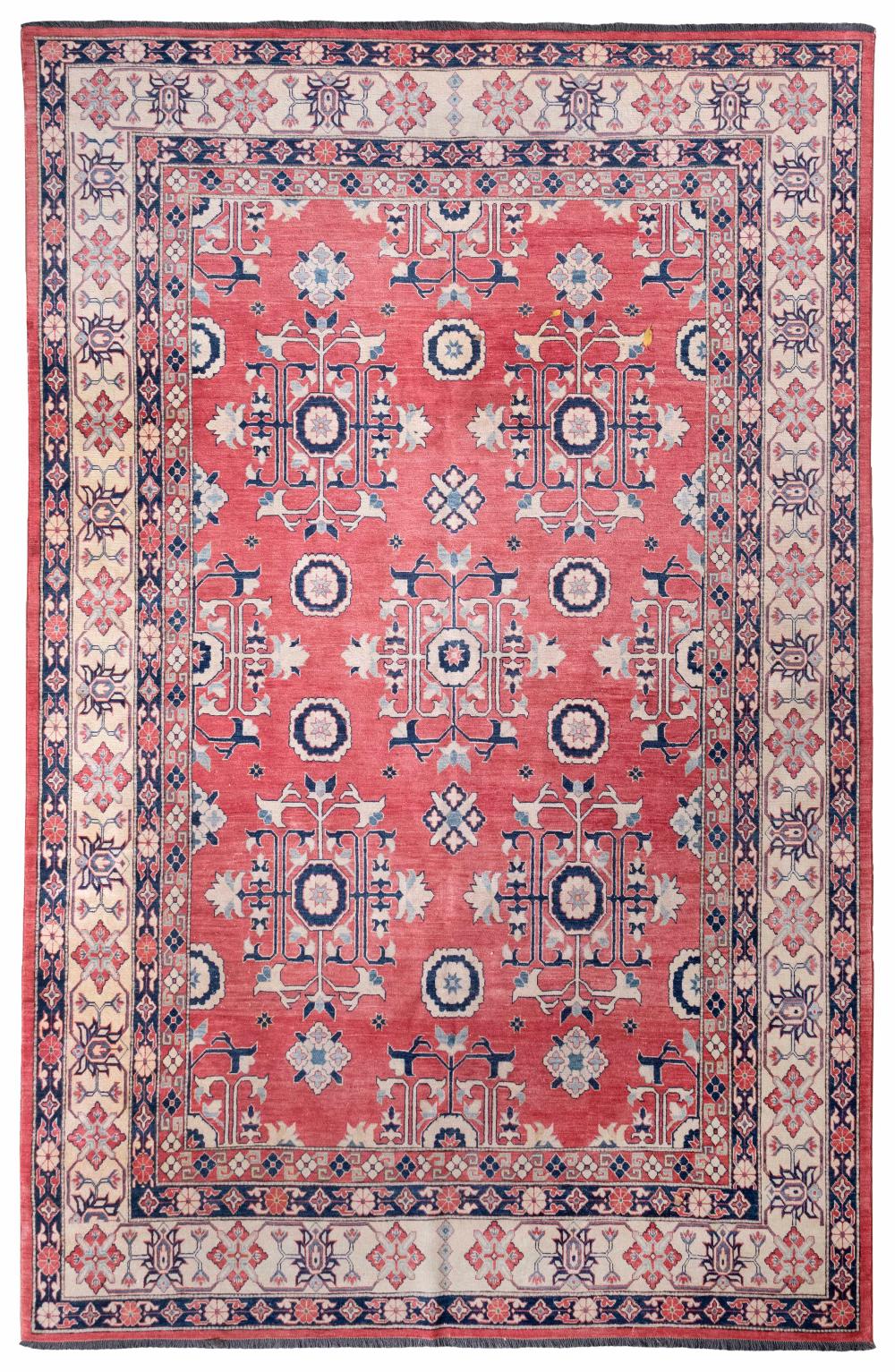 Appraisal: CAUCASIAN DESIGN RUG X LATE TH CENTURYCAUCASIAN DESIGN RUG '