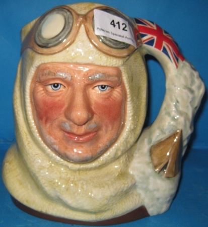 Appraisal: Royal Doulton Large Character Jug Captain Scott D