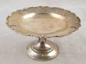 Appraisal: A silver tazza cm dia x cm high Birmingham g