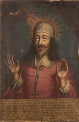 Appraisal: After William Faithorne British - Portrait of Charles I half-length