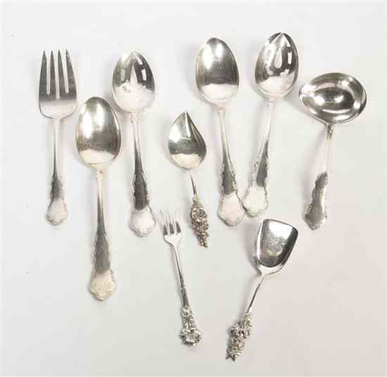 Appraisal: A Collection of Silverplate Serving Articles Reed Barton in the