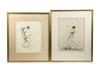 Appraisal: FRAMED TROY KINNEY ETCHINGS - Etchings of Dancers by Troy