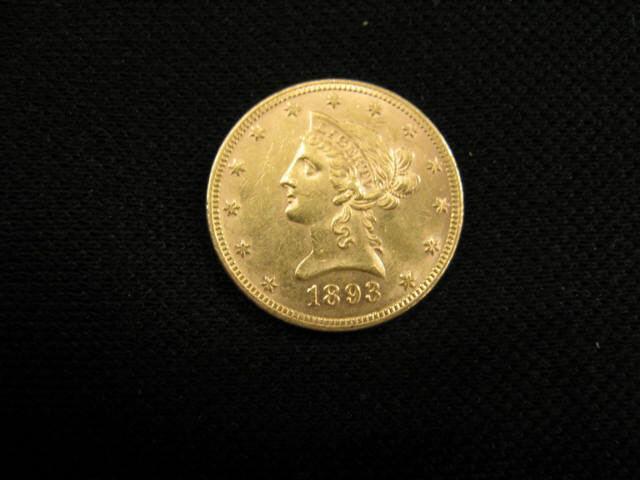 Appraisal: U S Liberty Head Gold Coin about uncirculated