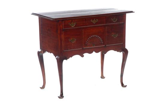 Appraisal: CHIPPENDALE DRESSING TABLE American nd half- th century mahogany and