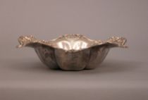 Appraisal: Sterling Candy Dish English circa th Century Proceeds from the