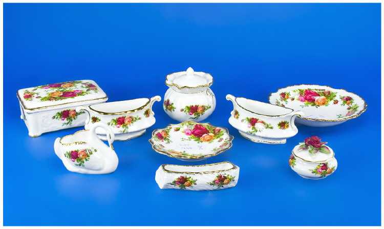 Appraisal: Royal Albert Old Country Rose Various items in total