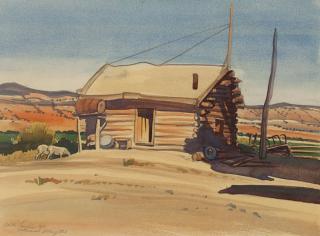 Appraisal: Edith Anne Hamlin ''Pioneer Cabin - Wayne Co - Utah''