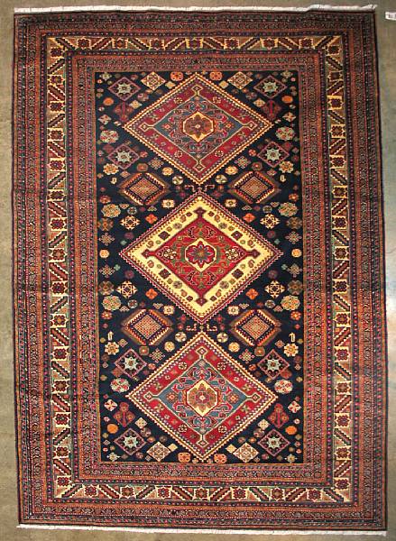 Appraisal: An Afghan rug size approximately ft in x ft in